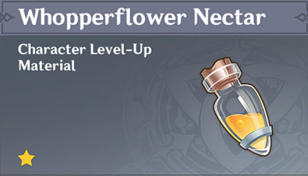 Genshin Impact - How to Get Whopperflower Nectar and Effects