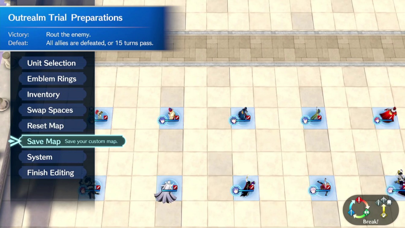 Fire Emblem Engage Save Map