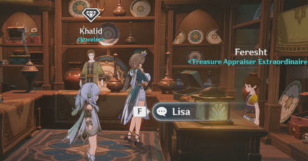 Genshin - Lisa Location Day 3 Second Blooming