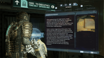 Dead Space Remake - Background Request (Nicole Brennan)