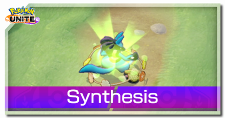 Pokemon UNITE - Synthesis Comfey Move Banner