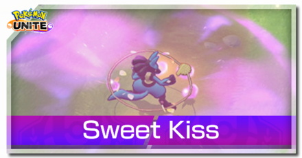 Pokemon UNITE - Sweet Kiss Comfey Move Banner