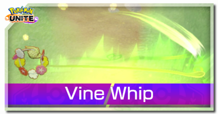 Pokemon UNITE - Vine Whip Comfey Move Banner