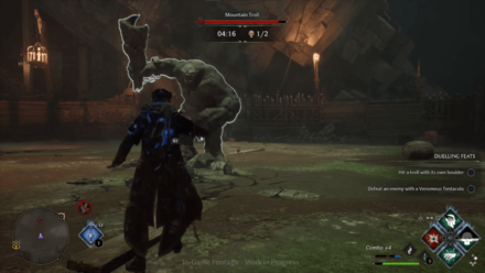 Hogwarts Legacy - Lvl 20 Mountain Troll