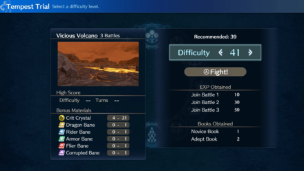 Bane Books in Vicious Volcano - Fire Emblem Engage