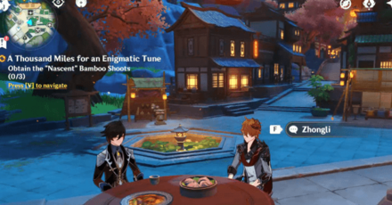 Genshin - Lantern Rite 2023 Characters - Extra Quest Dialogues - Zhongli