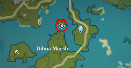 Genshin - Radiant Sparks in Lantern Rite 2023 - Cloudless Sky Stage Location