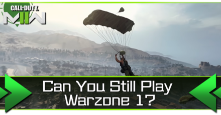 Warzone 2 - Can You Still Play Warzone 1 Banner
