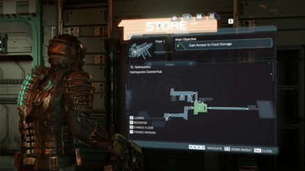 Dead Space Remake - Chapter 6 Store Map Location