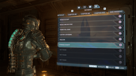Dead Space Remake - Strange Shanty in Database