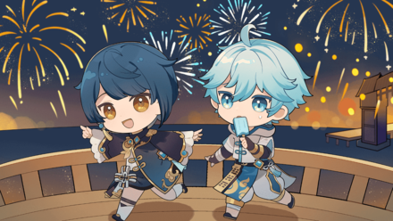 Genshin - Starlit Sky - Chongyun Xingqiu