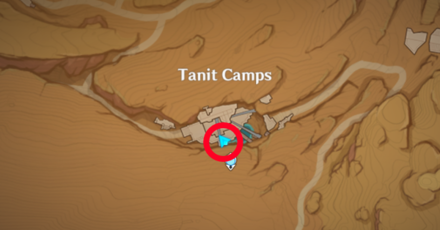 Genshin - Ancient Stone Key - Locked Door Map Location