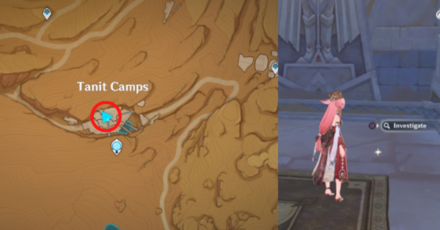 Genshin - Ancient Stone Key Location