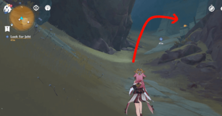 Genshin - Look for Jeht Ruin Exact Location