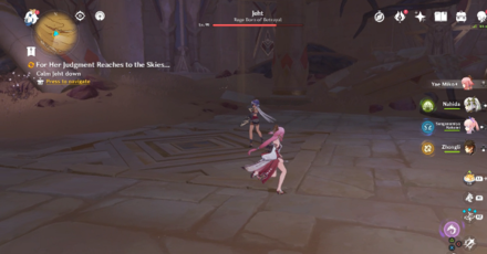 For Her Judgment Reaches to the Skies...