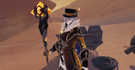 Genshin Impact Make Bright the Arrows, Gather the Shields Walkthrough - Talk to the Fatui survivor