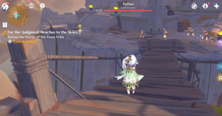 Genshin - Defeat the forces of the Tanit Tribe 4