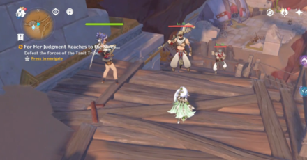 Genshin - Defeat the forces of the Tanit Tribe 3