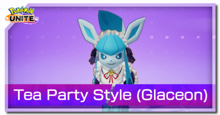 Pokemon UNITE - Tea Party Style Glaceon Banner