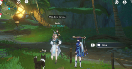 Genshin - Lisa Location Day 6 Second Blooming