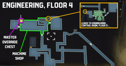 Engineering Machine Shop Master Override Map Location