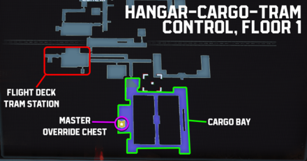 Master Override Chest - Cargo Bay Map Location