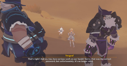 Genshin - Gerardo is the Correct Password