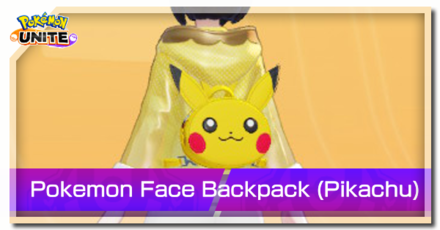Pokemon UNITE - Pokemon Face Backpack Pikachu Banner