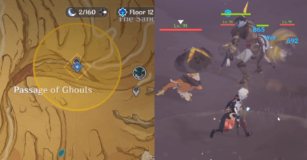 Genshin - Dune-Entombed Fecundity Part 1 - Mt. Damavand Entrance