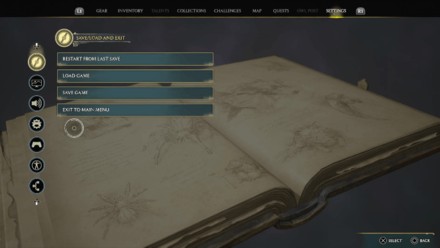 Hogwarts Legacy - How to Change Difficulty Mid-Game Step 2