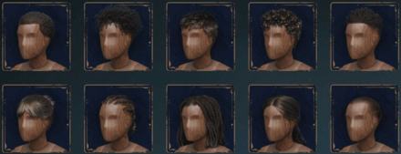 Hogwarts Legacy - Hairstyles 3