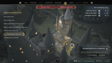 Transfiguration Classroom Map