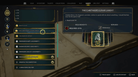 Hogwarts Legacy - Percival Rackham Trial