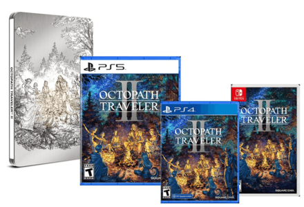 Octopath Traveler 2 Steelbook