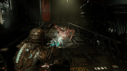 Dead Space Remake - Lure the Hunter to the Back of the Shuttle