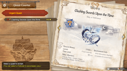 MH Rise Sunbreak - Clashing Swords Upon the Rime Velkhana Urgent