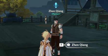 Genshin Impact A Provisional Agreement - How to Unlock - Talk to Zhen Qiang