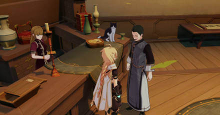 Genshin Impact A Provisional Agreement Walkthrough - Talk to Huaian