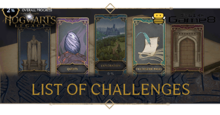 Hogwarts Legacy - List of Challenges