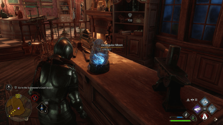 Hogwarts Legacy - Dervish and Branges Demiguise Statue World View