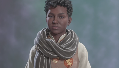 Loosened Black and White Pinstripe Scarf