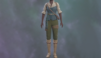 Crossed Wands Champion Garb