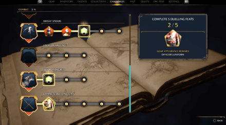 Hogwarts Legacy - Dueling Feats Challenges