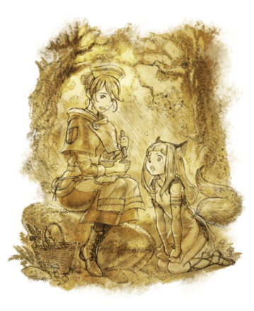 Octopath Traveler 2 - Ochette and Castti Crossed Paths