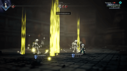 Temenos Battle Screenshot