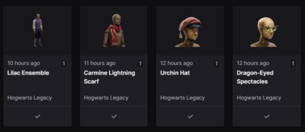 All Twitch Drops Hogwarts Legacy