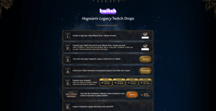 Twitch Drops How To Hogwarts Legacy