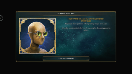 Twitch Drop Notification hogwarts Legacy