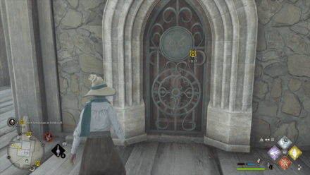 Hogwarts Legacy - Owl Face Door