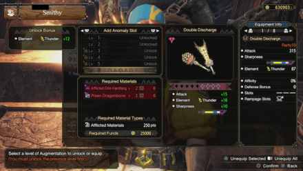 MH Rise Sunbreak - Plus One Augment Slot